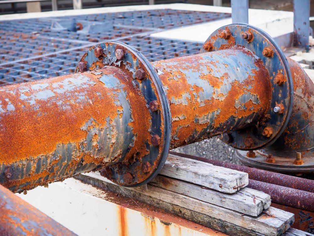Corrosion Concerns Under Pipe Support