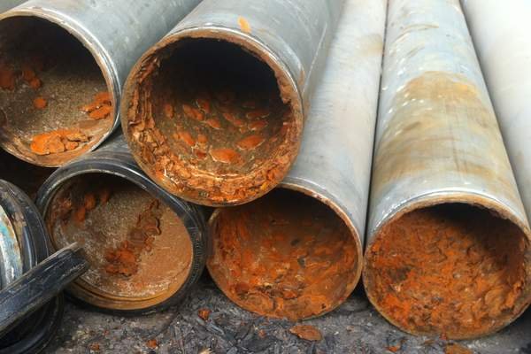 Coating Failure on Fire Hydrant Lines