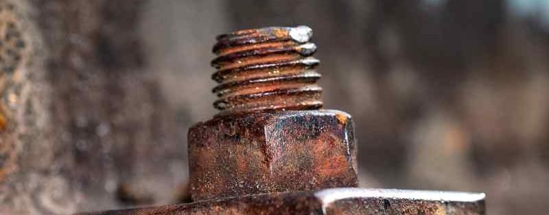 Flanges and Fasteners Corroded