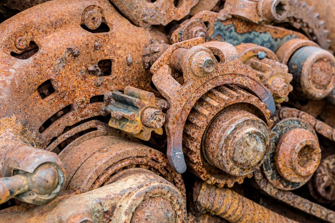 Spare Equipment Corroding